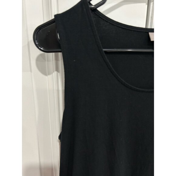 J. Jill Black Stretch Sleeveless Tank Dress Sz Medium - Picture 4 of 10